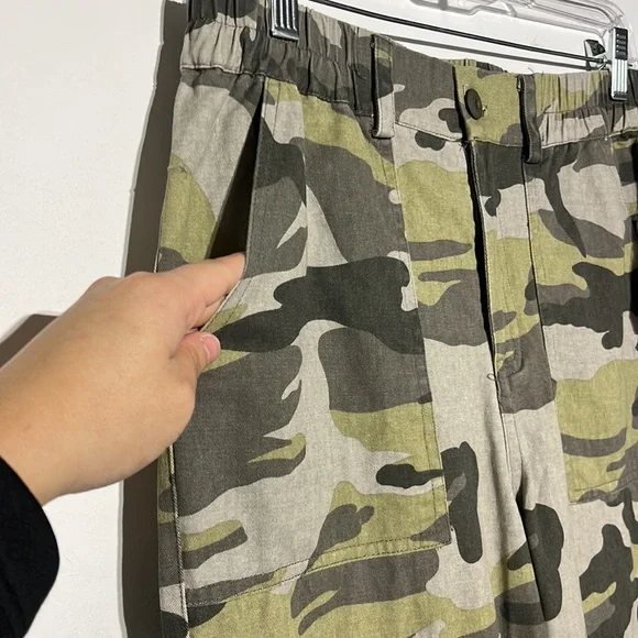 NEW Pacsun PS/LA Khaki Camo Joggers Size Medium - Picture 6 of 10